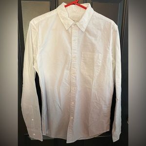 NEW Men’s American Eagle button down long sleeve shirt. Size Med